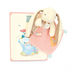 Ciboulette The BunnyDoudou Rattle - Мягкая игрушка-грызунок с погремушкой - изображение 1 | Labebe