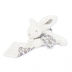 Lapin Doudou White Rabbit - Мягкая игрушка с платочком - изображение 2 | Labebe