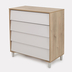 Rant Bergen Crystal Beige - Baby chest of drawers with a changing table - image 14 | Labebe