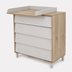 Rant Bergen Crystal Beige - Baby chest of drawers with a changing table - image 15 | Labebe