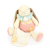 Ciboulette The BunnyPlush With Doudou - Soft toy with a handkerchief - image 2 | Labebe