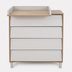 Rant Bergen Crystal Beige - Baby chest of drawers with a changing table - image 11 | Labebe