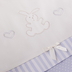 Perina Sensitive Oval Blue - საბავშვო თეთრეულის ნაკრები მრგვალი და ოვალური საბავშვო საწოლისთვის - image 2 | Labebe