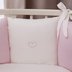 Perina Sensitive Oval Pink - Комплект детского белья для круглой и овальной кроватки - изображение 3 | Labebe