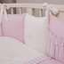 Perina Sensitive Oval Pink - Комплект детского белья для круглой и овальной кроватки - изображение 5 | Labebe