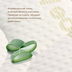 Plitex Aloe Vera Oval 125 x 75 - Children's orthopedic mattress for for the round bed - image 2 | Labebe