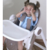 Happy Baby Berny Basic New Dark Grey - Детский стульчик для кормления - изображение 12 | Labebe