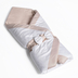 Perina Blanket Beige/White - საბანი-კონვერტი სამშობიროდან გამოსაწერად - image 1 | Labebe
