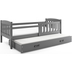 Interbeds Kubus Double Graphite - Teen wooden double bed - image 2 | Labebe
