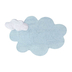 Lorena Canals Puffy Dream Blue - Washable handmade rug - image 1 | Labebe