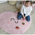Lorena Canals Happy Heart - Washable handmade rug - image 3 | Labebe