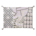Lorena Canals Indian Bag Pink/Grey - Washable handmade rug - image 1 | Labebe