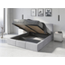 Interbeds Hilton Super King Light Grey - Двухместная кровать с мягкой обивкой - изображение 3 | Labebe