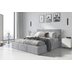 Interbeds Hilton Super King Light Grey - Soft upholstered bed - image 2 | Labebe