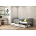 Interbeds Kubus Grey/White - Teen wooden bed - image 1 | Labebe